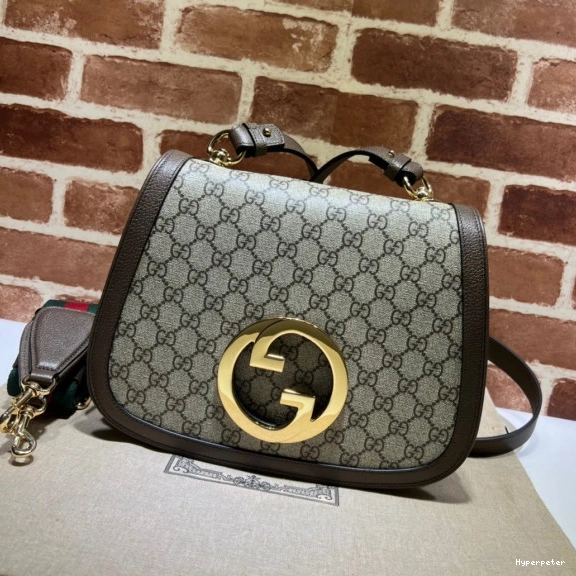 Hyper Peter shoulder bag medium Blondie GUCCI 0816